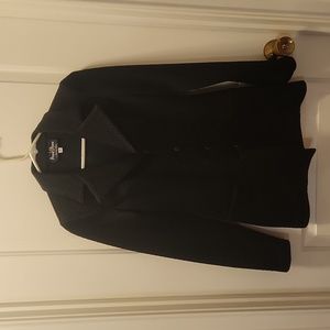 BISOU-BISOU Michele Bohbot Black sz 4 fitted jacket.